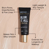 Swiss Beauty Select Blur It All Primer | Velvet Matte & Oil Control | Pink Flash BD