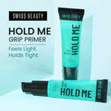 Swiss Beauty Hold Me Grip Primer 30ml Tube - Transparent Jelly Texture Makeup Base - Pink Flash BD