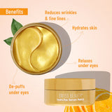 Swiss Beauty Hydra Eye Serum Patch with Vitamin C Jar - 60 Brightening Hydrogel Eye Masks - Pink Flash BD