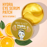 Swiss Beauty Hydra Eye Serum Patch with Vitamin C Jar - 60 Brightening Hydrogel Eye Masks - Pink Flash BD