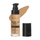 Swiss Beauty Airbrush Foundation – Shade 4 Golden Beige | Medium to Dusky Skin, Full Coverage, Lightweight, Waterproof (30ml)