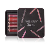 Swiss Beauty Bold Matt Lip Liner Set (12 Shades).