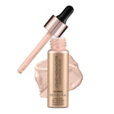 Swiss Beauty Drop & Glow Liquid Highlighter – Shade 3 Metal | Sheer, Luminous, Transfer-Resistant (10ml)