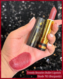 TRENDY Beauties Perfect Matte Bullet Lipstick – Shade 703 Burgundy | Pink Flash BD