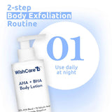 Wishcare AHA + BHA Body Lotion (200ml)