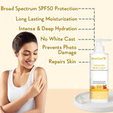 Wishcare SPF 50 Sunscreen Body Lotion (200ml)
