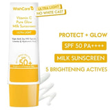 Wishcare Vitamin C Milk Sunscreen (50g)