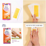 Beauty Formulas Argan Oil Wax Strips Hair Remover -Legs & Body